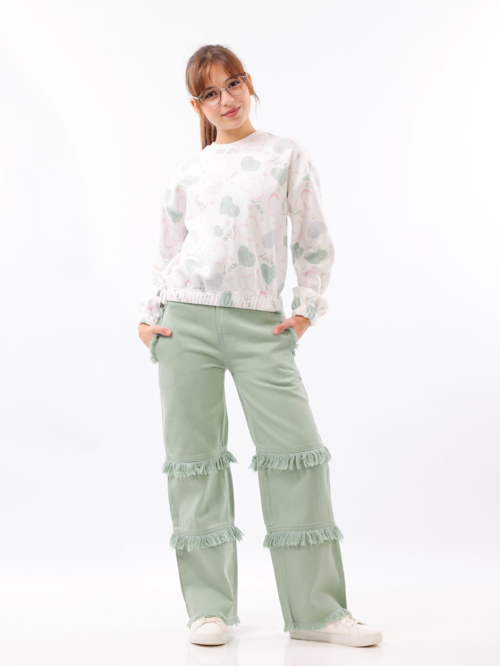 0F5A9308-new Girls Sweatshirt 261066 - Image 1