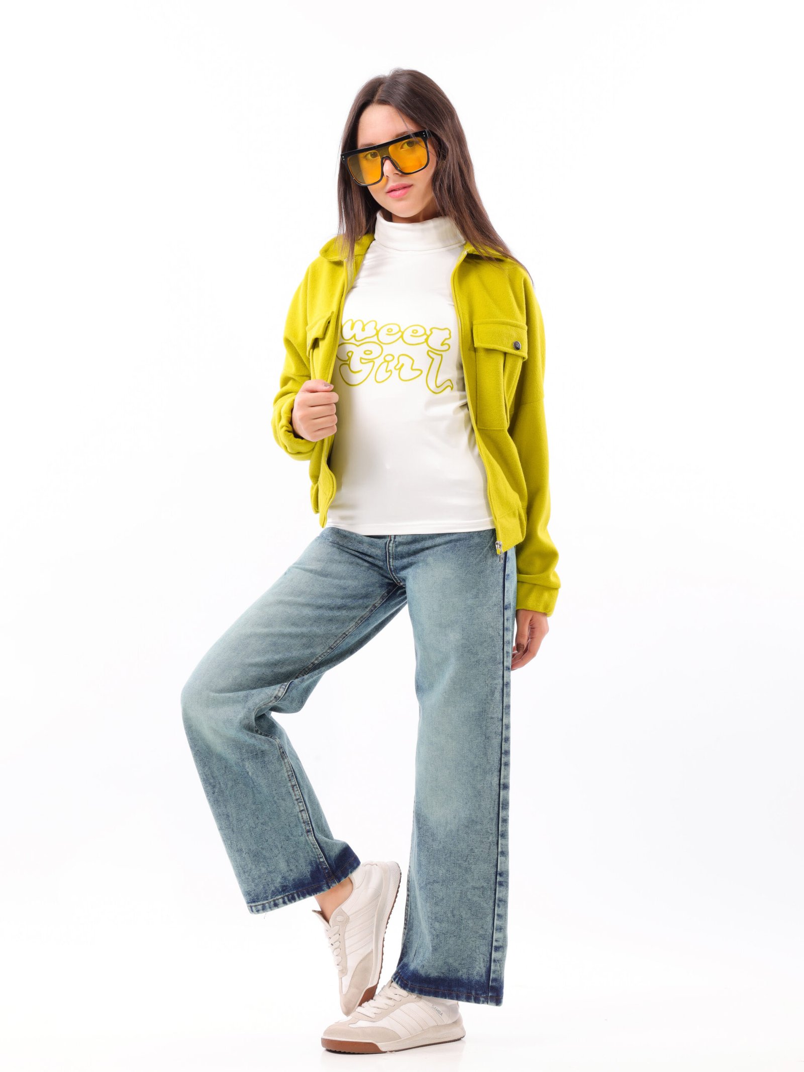 0F5A9398-new-1 Girls Wool Jacket 261012 - الصورة 1